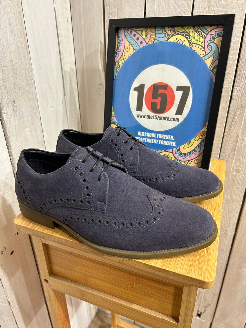 The157store 'Smart Casual' Brogues - French Navy