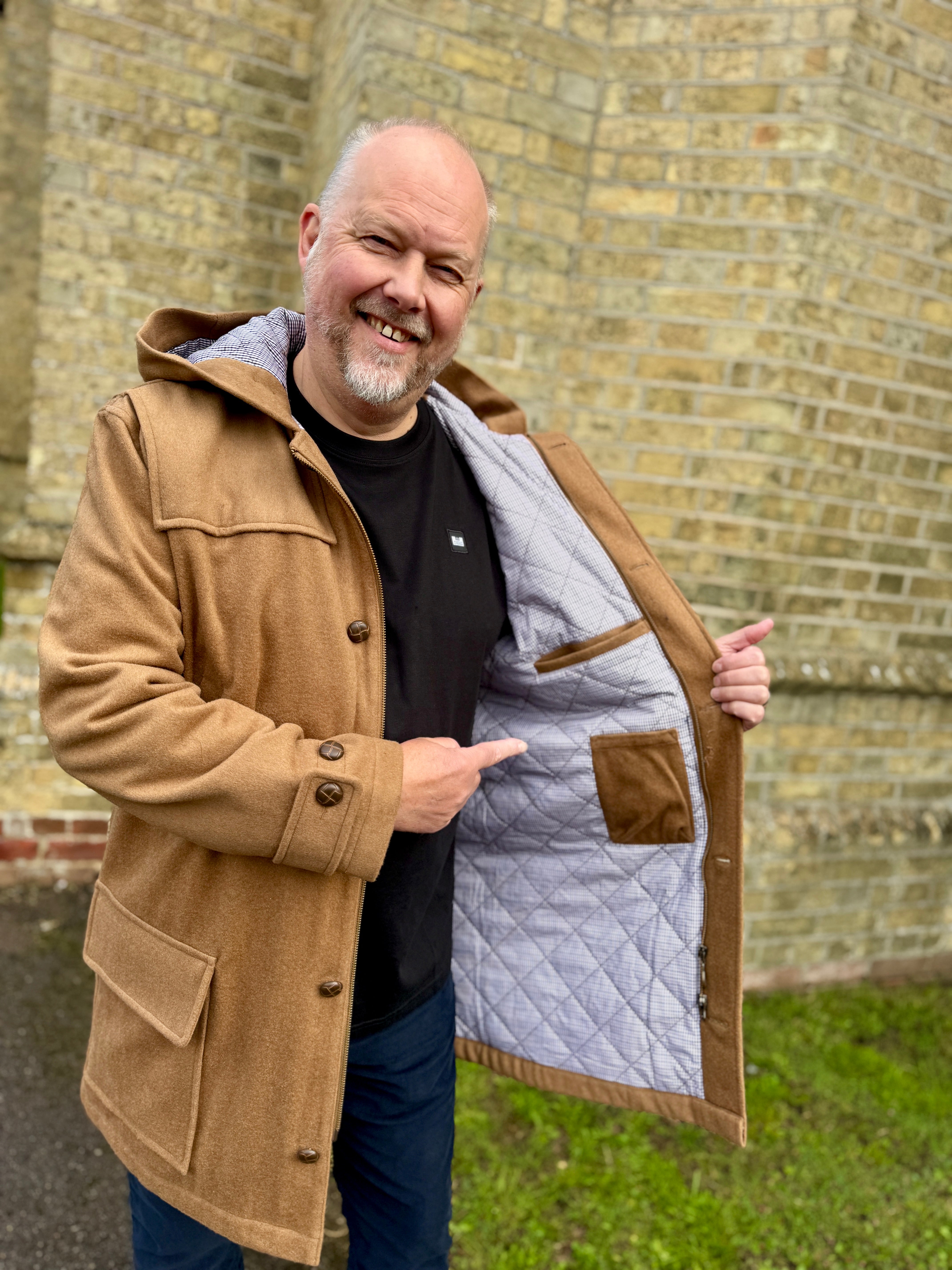 Gabicci '100 Club' Melton-Style Duffel Coat - ( 157 Exclusive