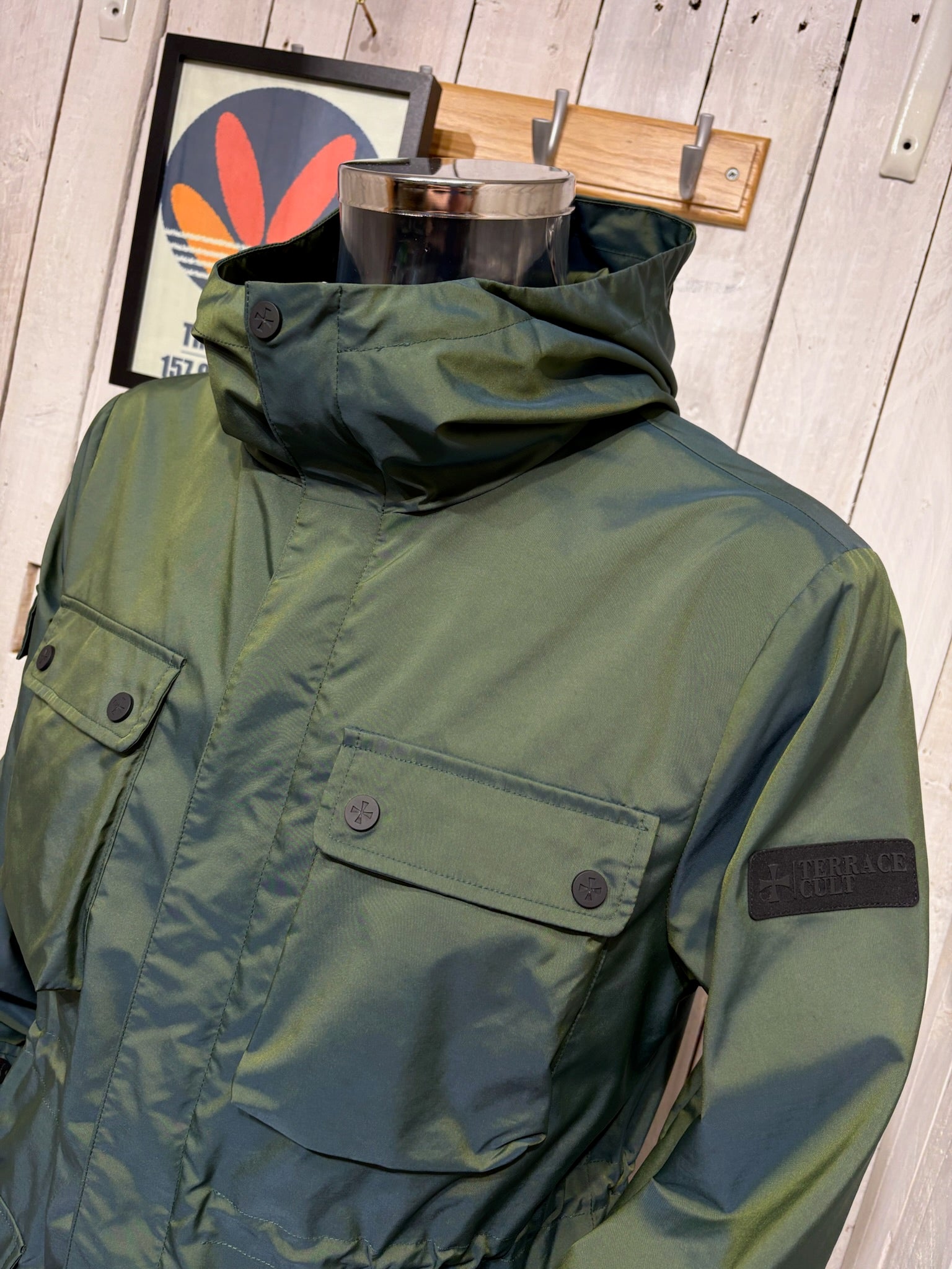 Terrace Cult Luciano Tonic Field Jacket - Green – The157store Menswear