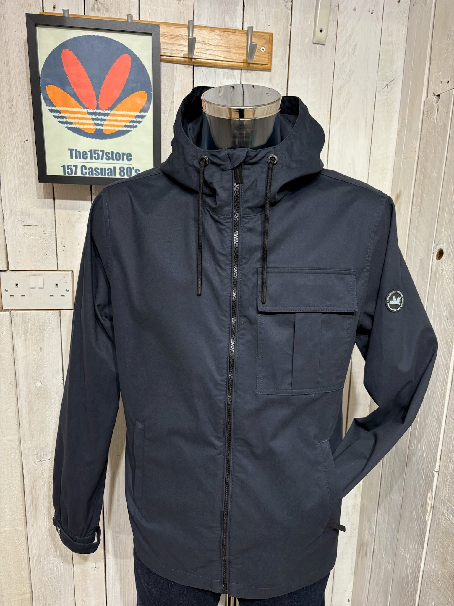 Peaceful Hooligan Coxon Terrace Jacket - Navy – The157store Menswear