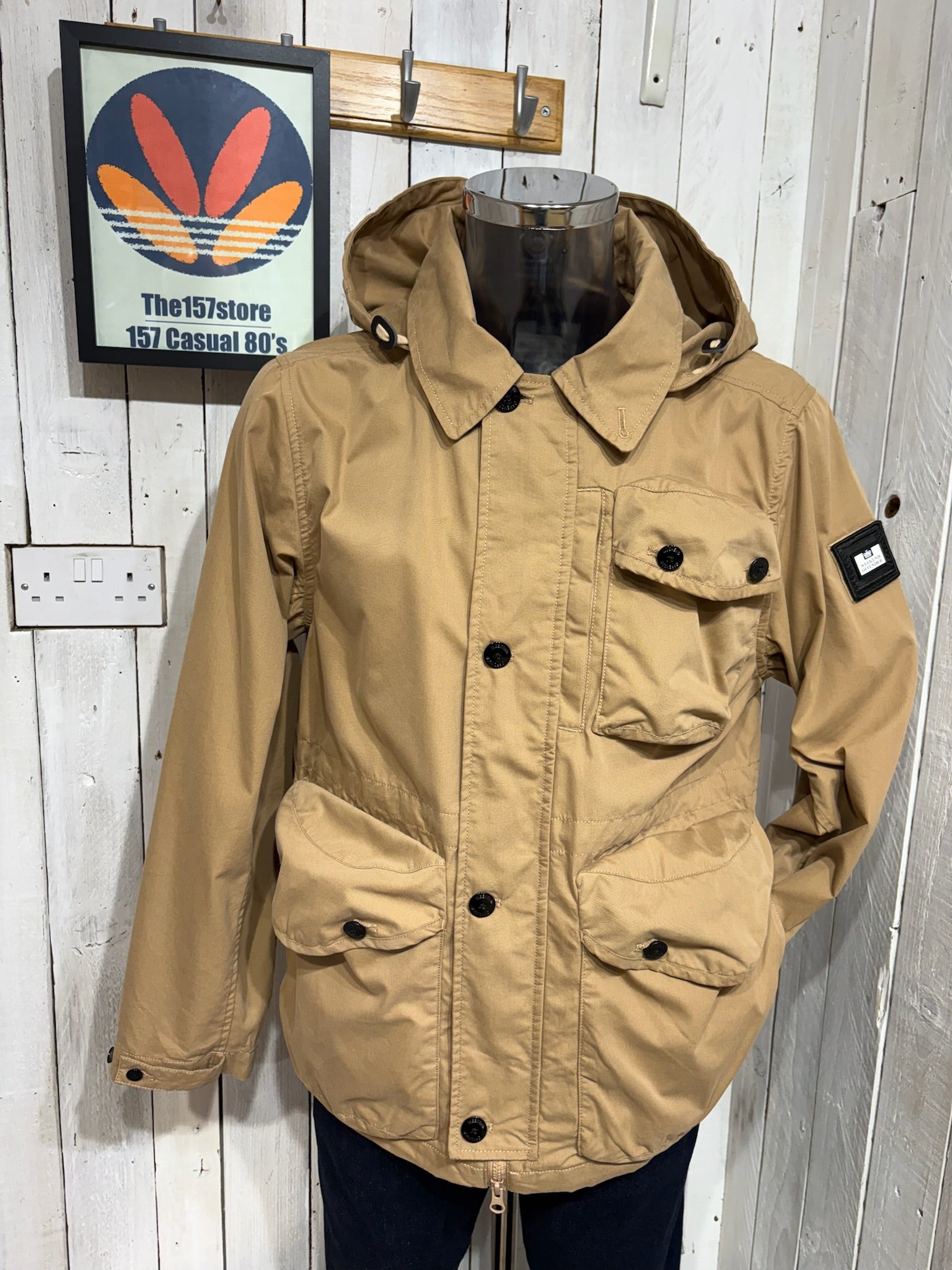 【ケンジ】Weekend Offender Guadalajara Windbreaker Jacket Castle Green – Weekend Offender