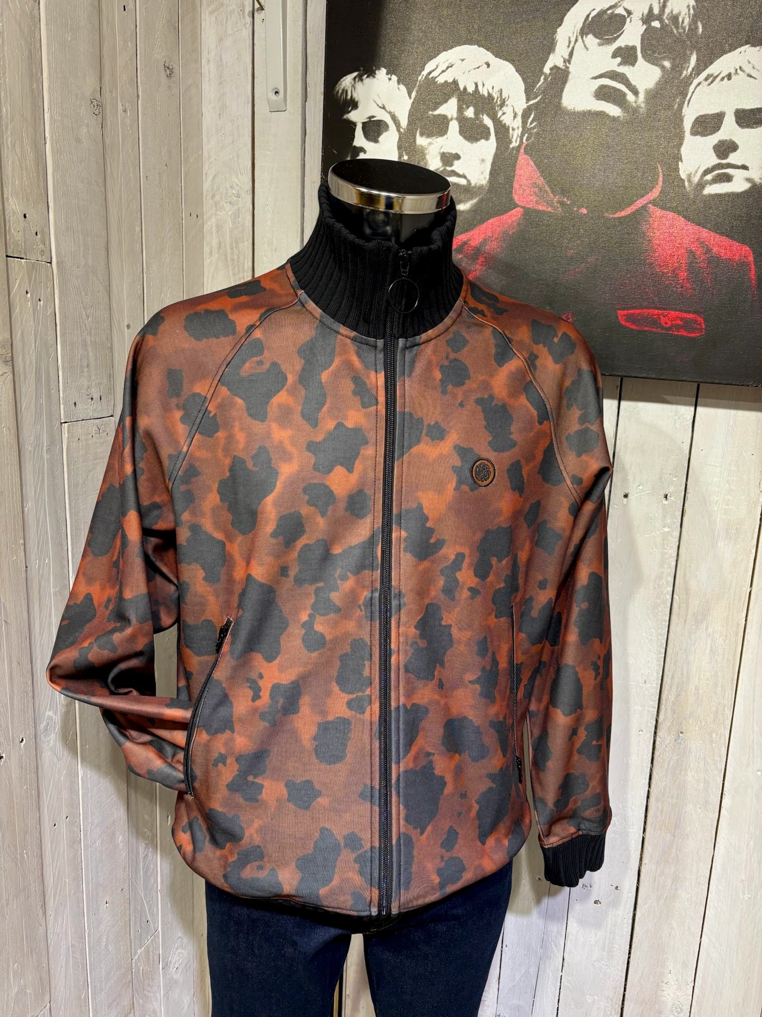 Pretty Green スタンドカラージャケット スタンドカラードルマンモッズジャケット レディース 春[品番