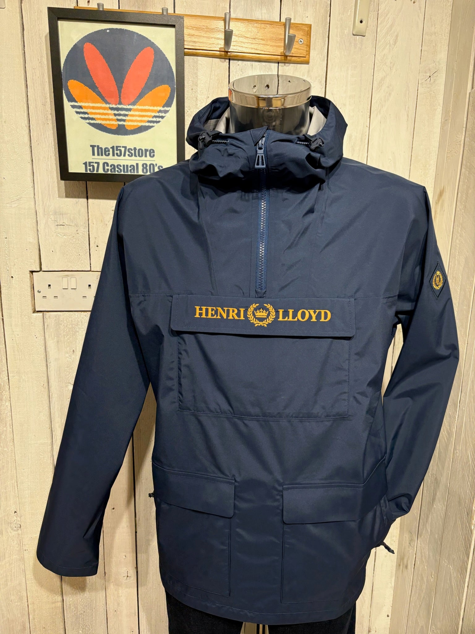 Henri Lloyd Viking Smock - Navy (Waterproof + Side Zips