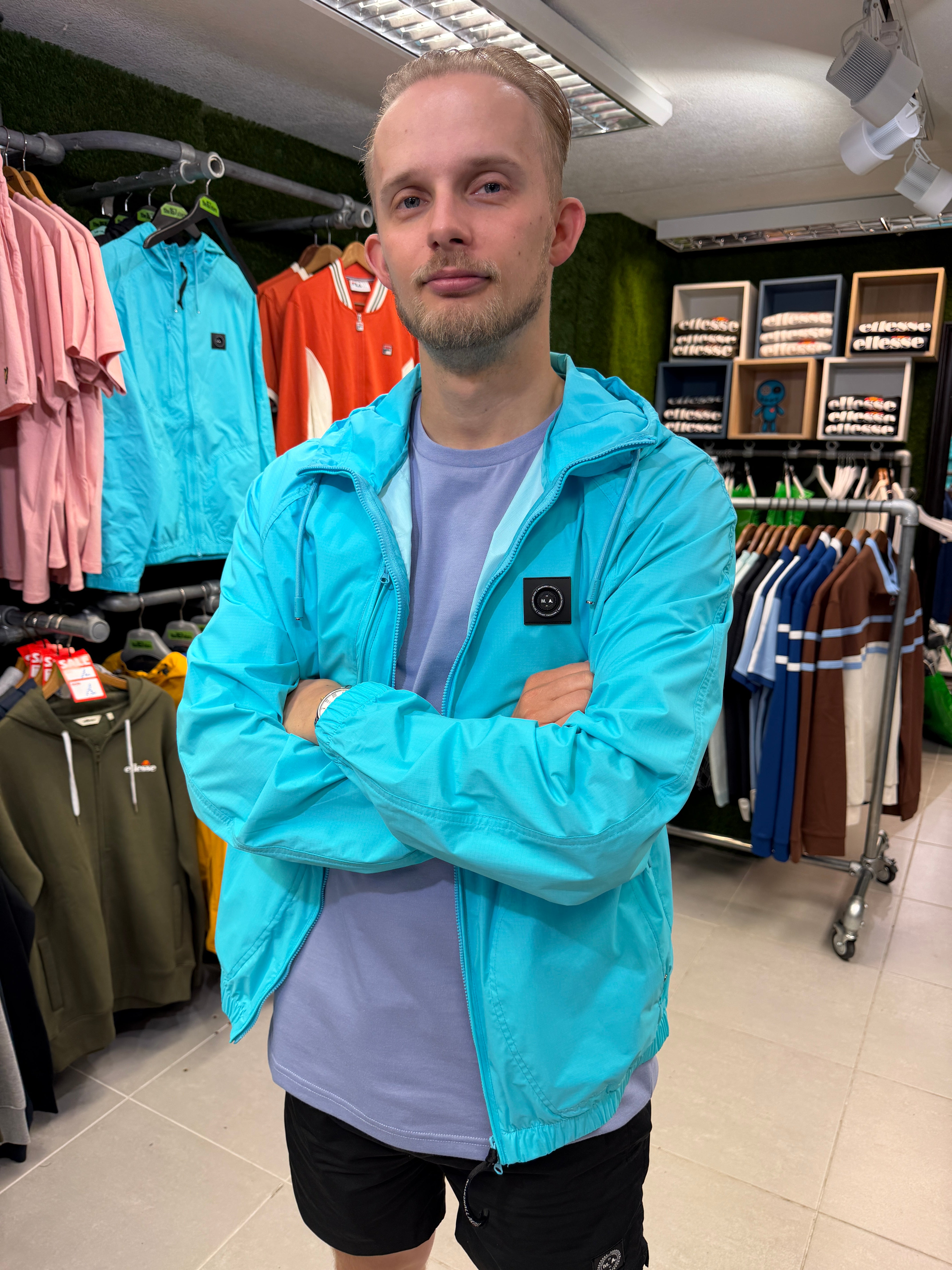 Marshall Artist Fairfax Jacket - Cyan – The157store Menswear