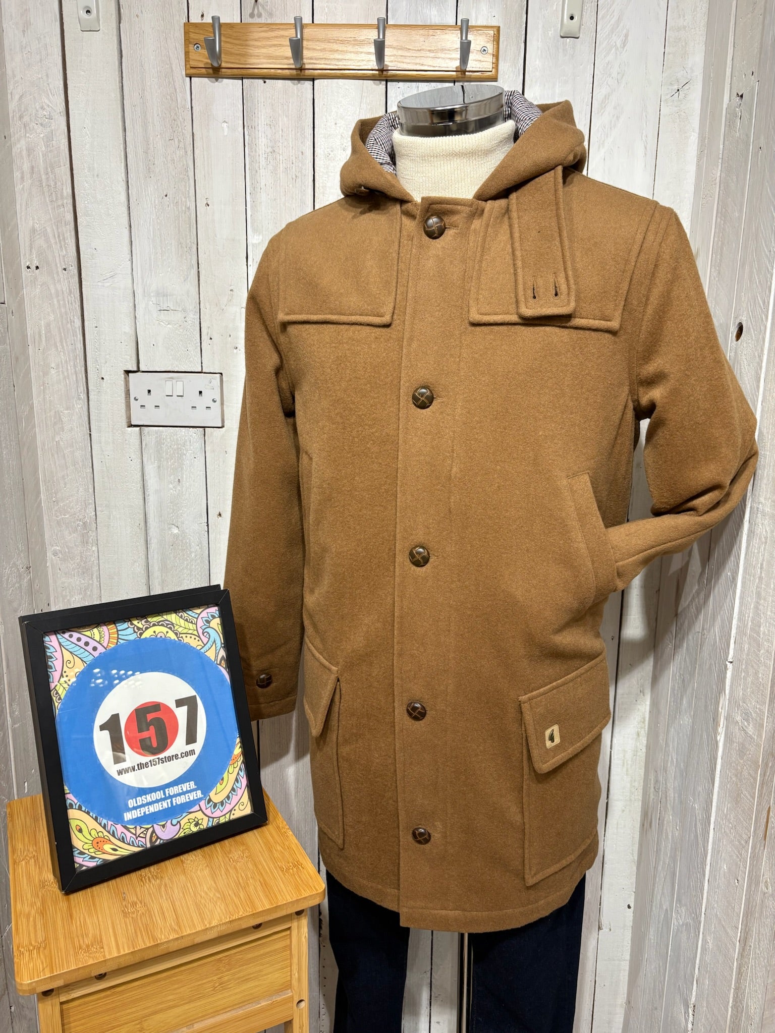 Gabicci '100 Club' Melton-Style Duffel Coat - ( 157 Exclusive
