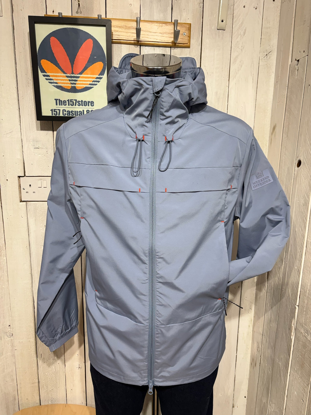 Weekend Offender Pack-Away Jacket - Ocean Wave (Waterproof 