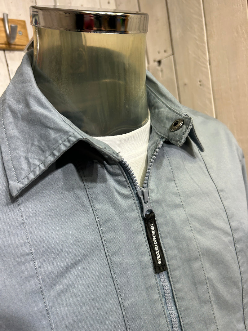 Weekend Offender Drill Overshirt - Slate Blue (Limited Edition)