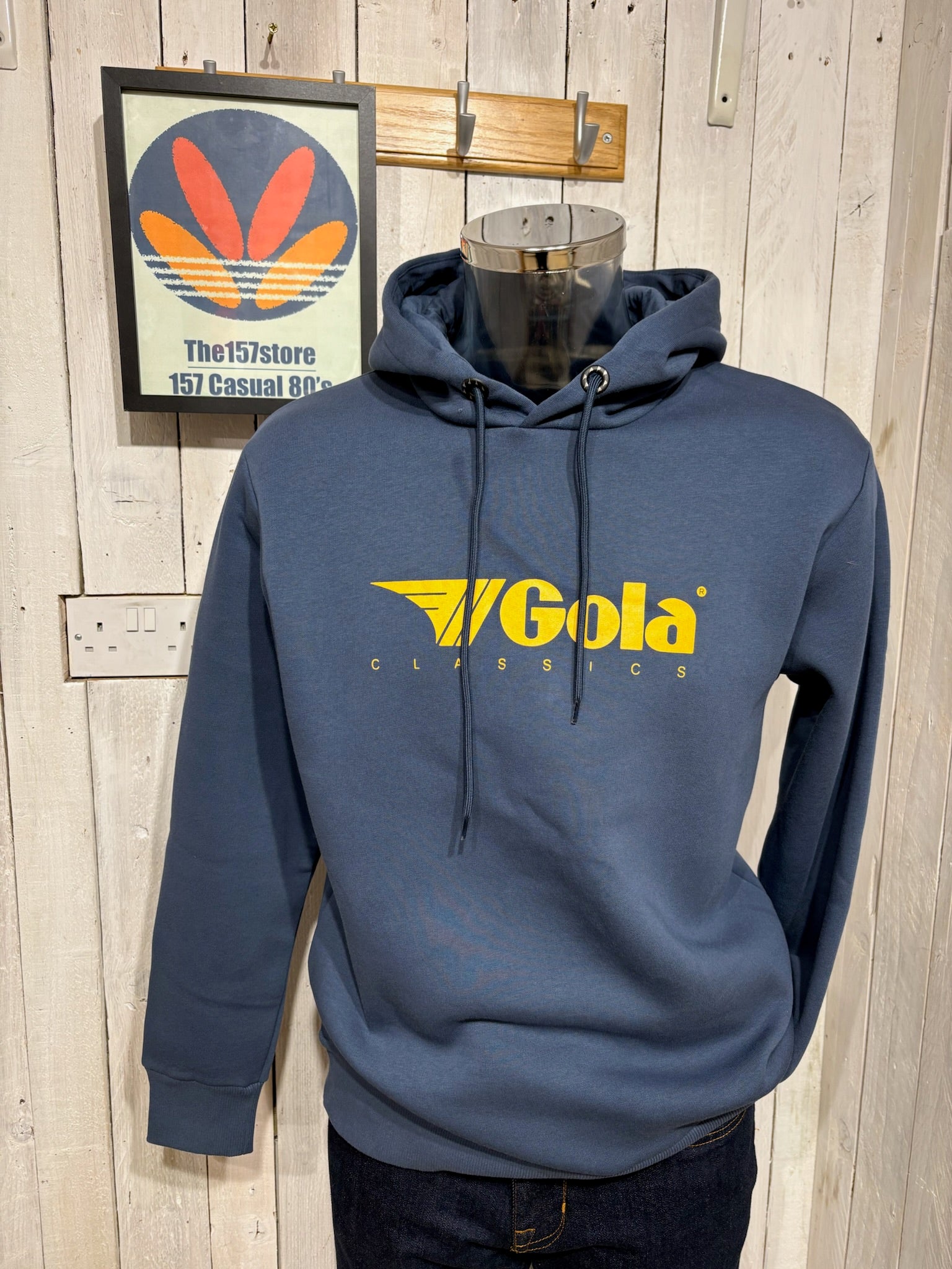 Gola Classics Print Hoodie - Navy (Unisex) – The157store Menswear