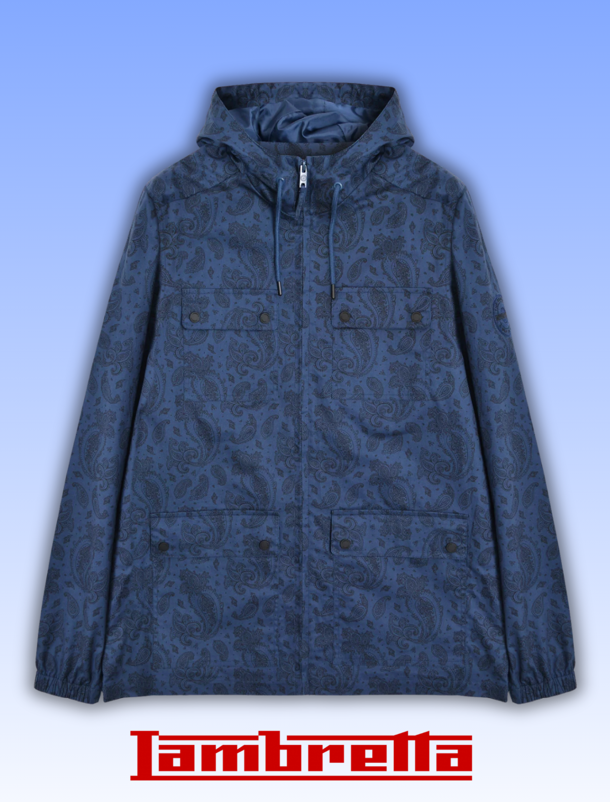 Lambretta Paisley Field Jacket - Navy – The157store Menswear