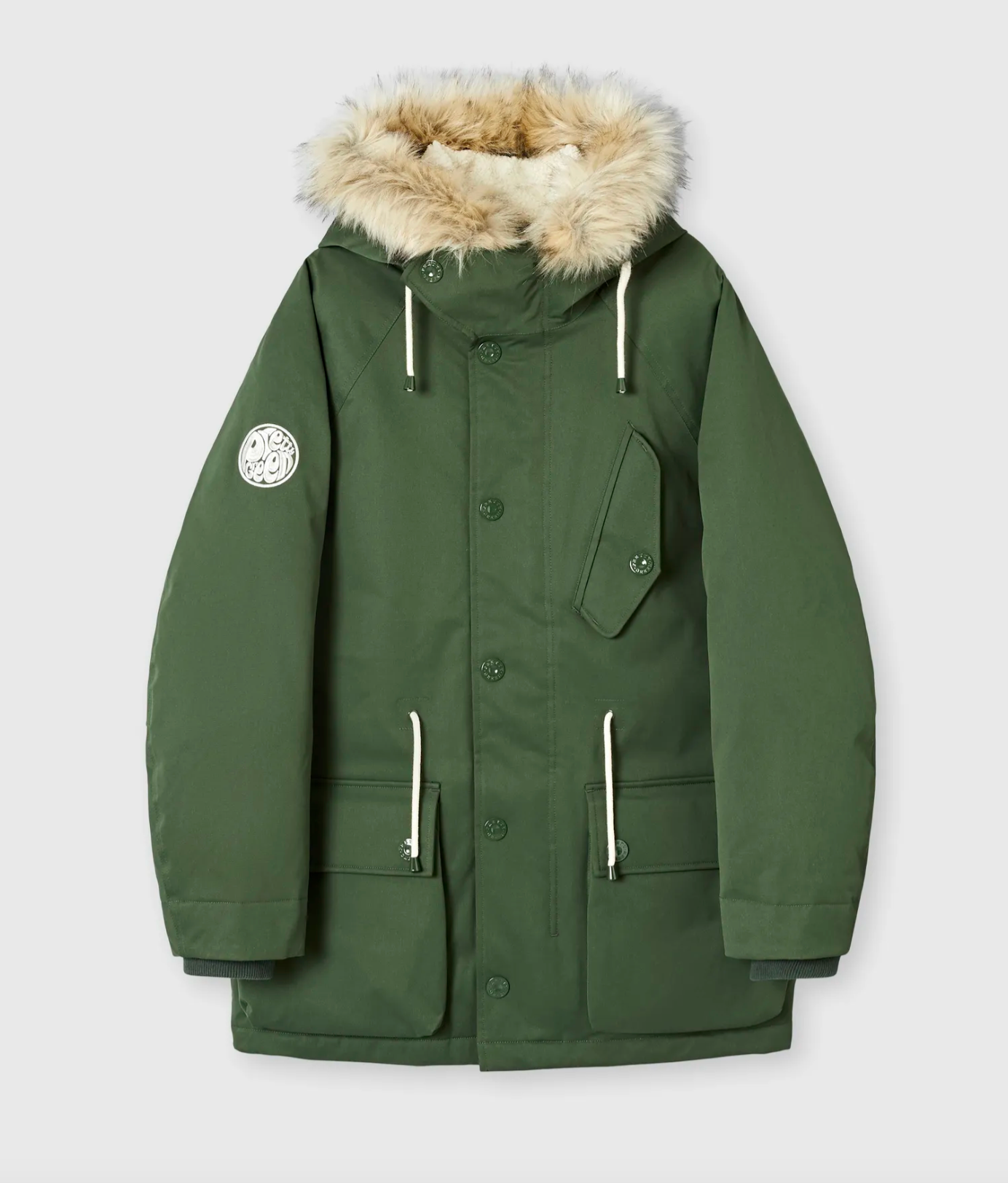 Pretty Green Summit Heavyweight Jacket - Khaki – The157store Menswear