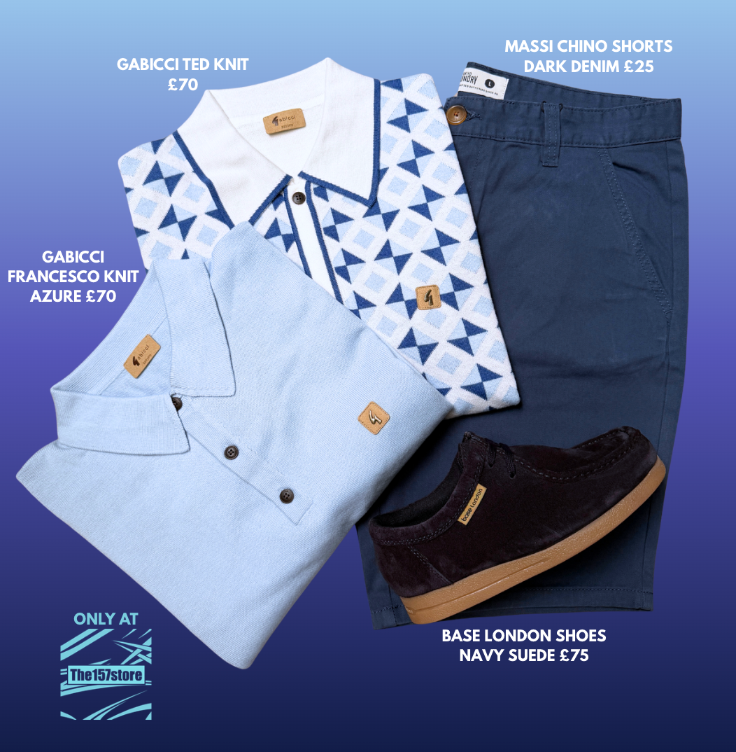 Gabicci Azure Outfit 2026 – The157store Menswear