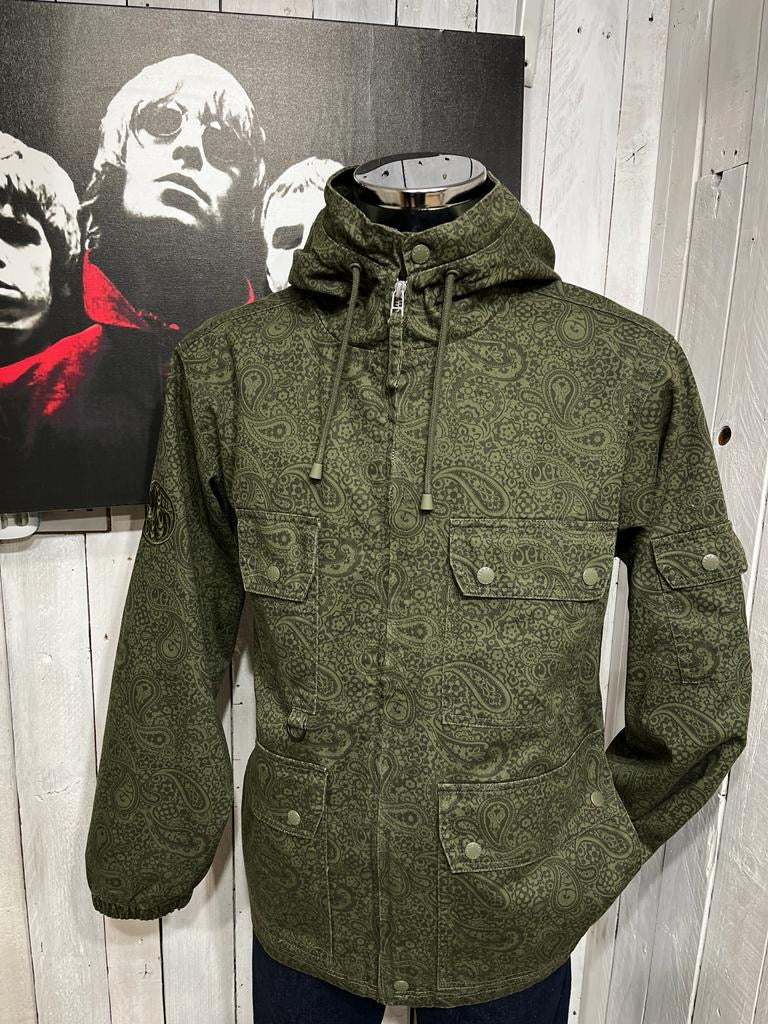 Pretty green jacket paisley best sale