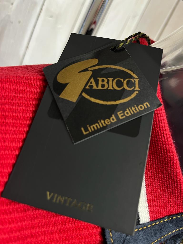 50th Anniversary: Gabicci Limited Edition Zip Knit - Lava