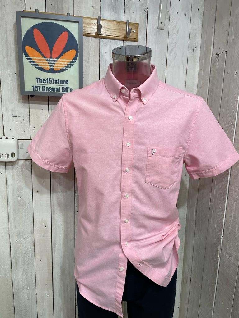 Farah Drayton Short Sleeve Shirt - Pink