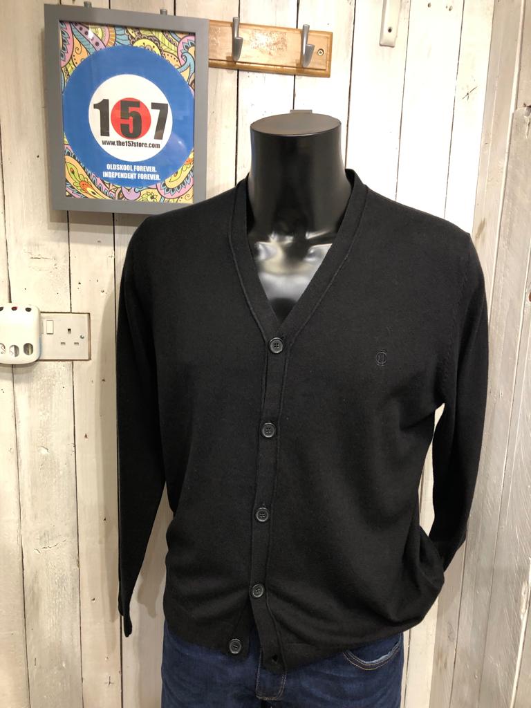 Chapter Marley Cardigan Jumper - Black
