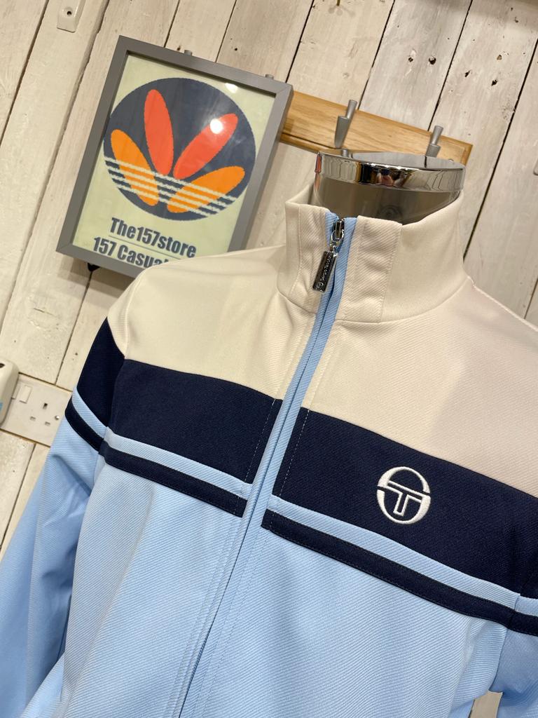Sergio Tacchini Damarindo Track Top - Dutch Canal Blue