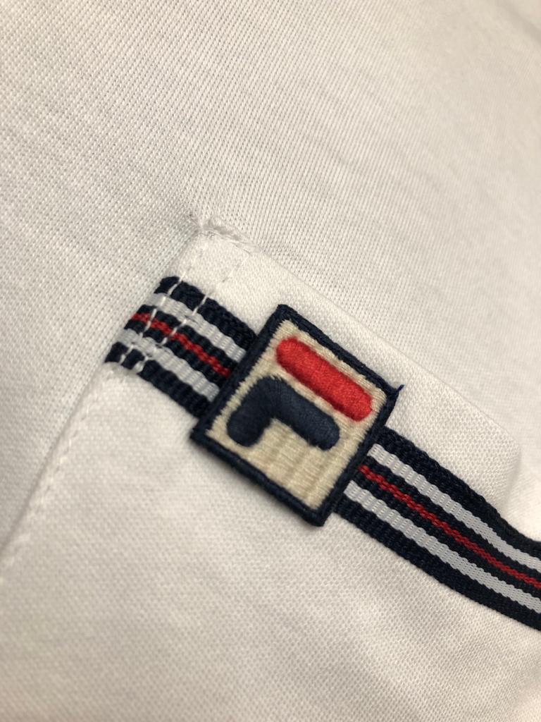 FILA Tonetto Ringer Tee - White