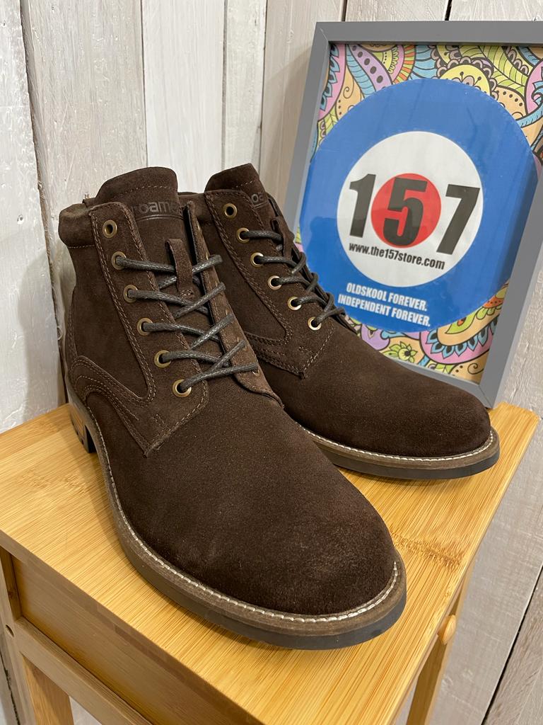 Nordic Suede Boots - Deep Brown
