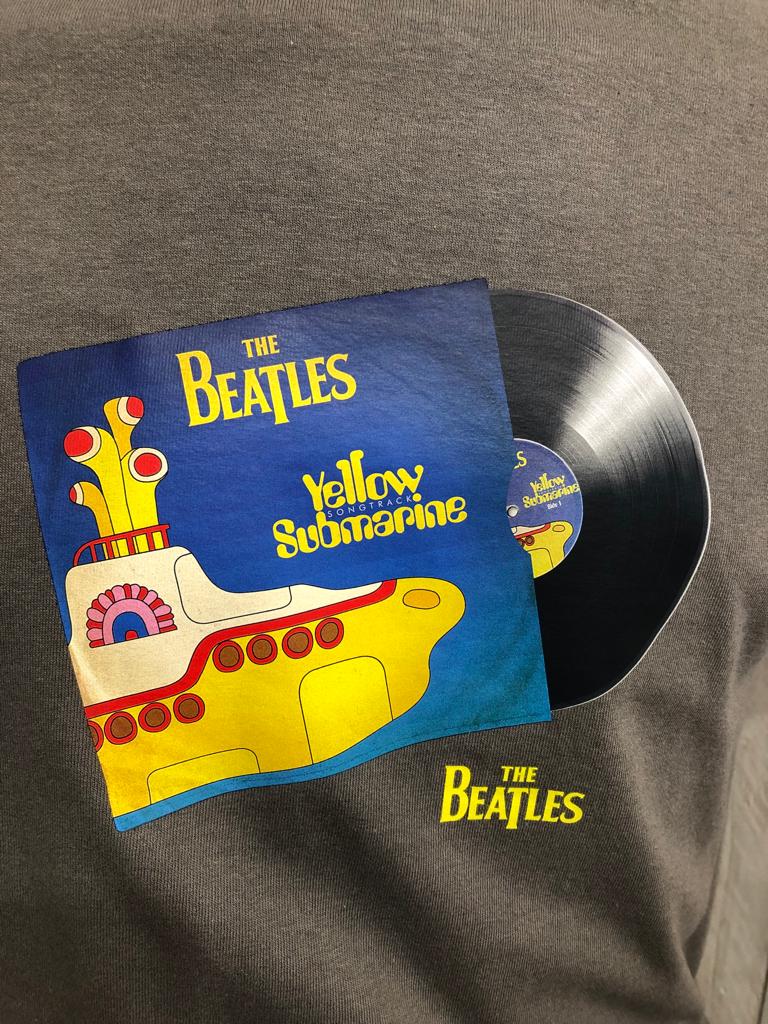 The Beatles Yellow Submarine Tee - Grey