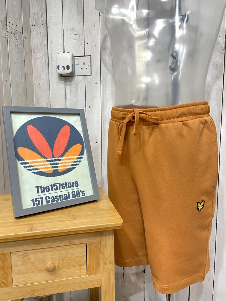 Lyle & Scott Sweat Shorts - Saltburn Orange
