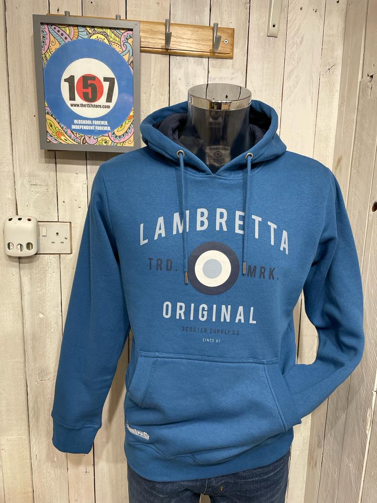 Lambretta Original Hoodie - Dark Blue