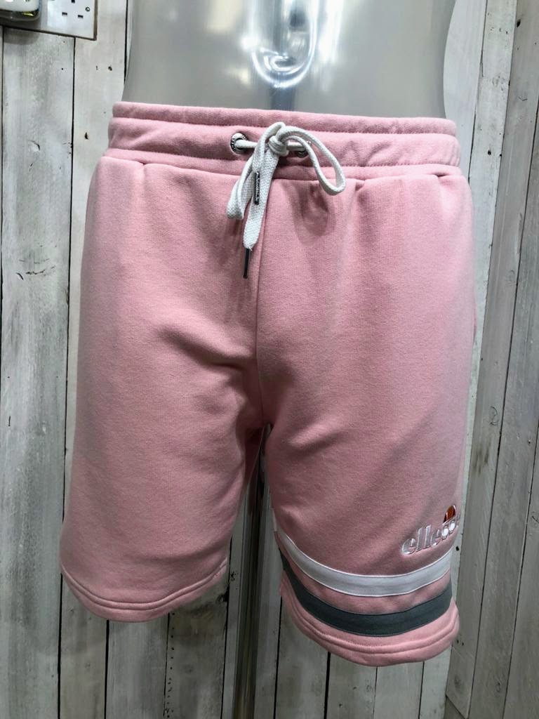 Ellesse Tognazza Sweat Shorts - Pink Grey