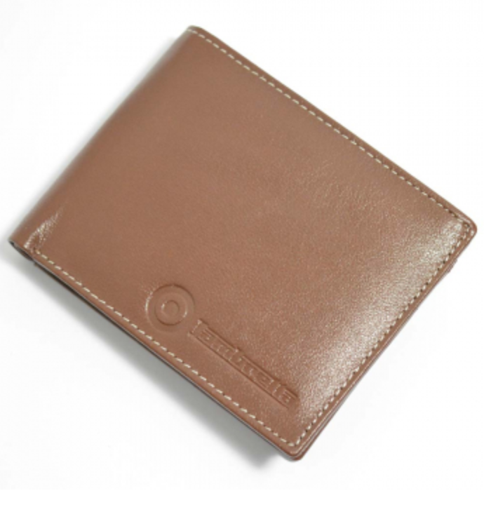 Lambretta Classic Leather Wallet - Brown