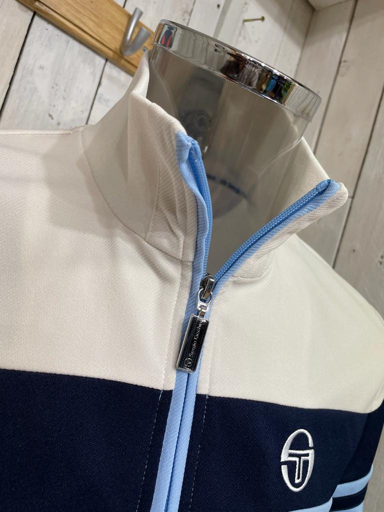 Sergio Tacchini Damarindo Track Top - Dutch Canal Blue