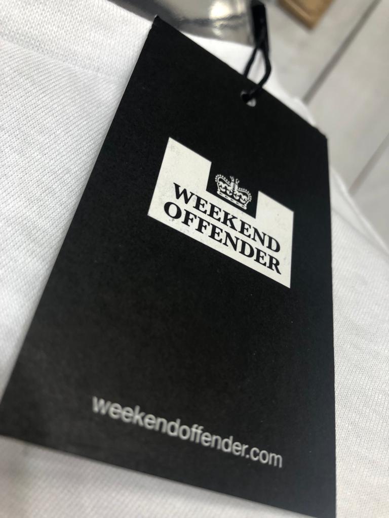 Weekend Offender Oasis Supernova Tee - White