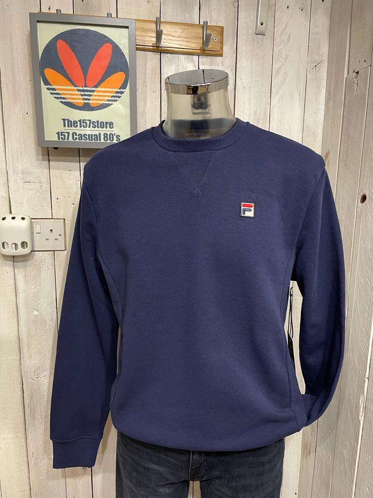 Fila Vintage Crew Sweat Jumper - Navy