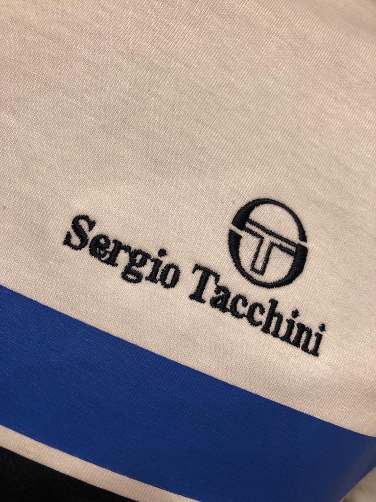 Sergio Tacchini Magnus Stripe Tee - White