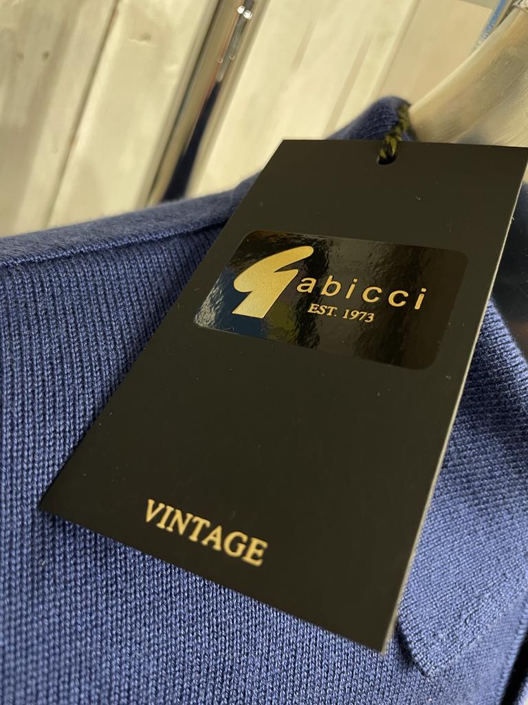 50th Anniversary: Gabicci Vintage Jackson Knit Polo - Insignia